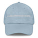 La Deconstructivista The Deconstructivist Mexican Spanish Pride Gift Regalo Dad Hat Mexicada Light Blue