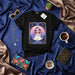 LA DEÍSTA La Loteria Card Cute Chibi Anime Goddess T-Shirt, Celestial Mystic Occult Fortune Tarot Game Inspired Unisex Tee, Number 13 Artwork Apparel Mexicada