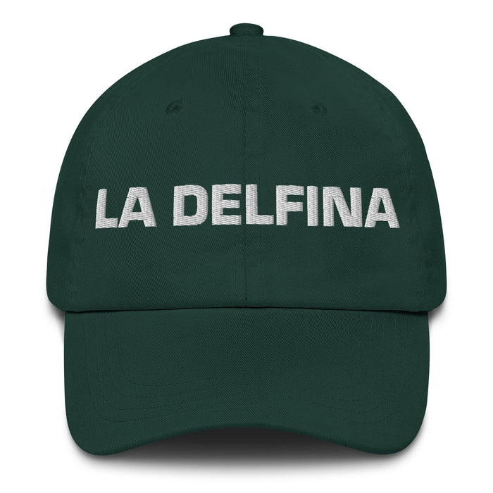 La Delfina The Dolphin Mexican Spanish Pride Gift Regalo Dad Hat - Mexicada