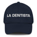 La Dentista The Dentist Mexican Spanish Pride Gift Regalo Dad Hat Mexicada Navy