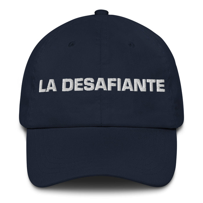 La Desafiante The Challenger (Type 8) Mexican Spanish Pride Gift Regalo Dad Hat Mexicada Navy