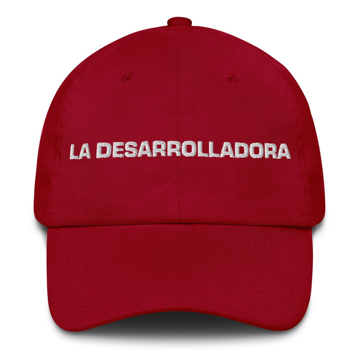 La Desarrolladora The Developer Mexican Spanish Pride Gift Regalo Dad Hat - Mexicada