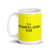 La Desarrolladora Web The Web Developer Funny Home Office Work Coffee Mug Mexican Spanish Pride Gift White Glossy Cup Yellow Card Mug Mexicada