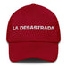 La Desastrada The Messy One Mexican Spanish Pride Gift Regalo Dad Hat Mexicada Cranberry