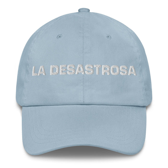 La Desastrosa The Messy One Mexican Spanish Pride Gift Regalo Dad Hat Mexicada Light Blue