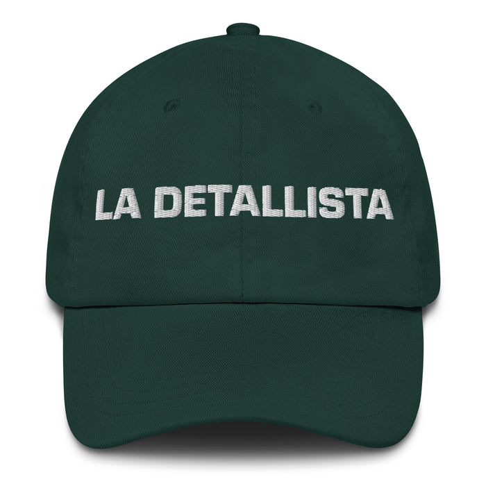 La Detallista The Detail - Oriented One Mexican Spanish Pride Gift Regalo Dad Hat - Mexicada