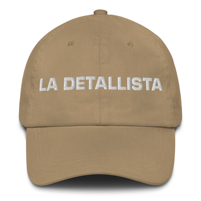 La Detallista The Detail - Oriented One Mexican Spanish Pride Gift Regalo Dad Hat - Mexicada