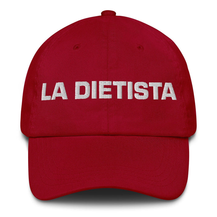 La Dietista The Dietitian Mexican Spanish Pride Gift Regalo Dad Hat - Mexicada