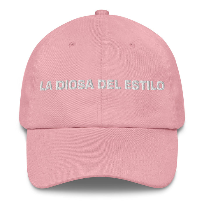 La Diosa Del Estilo The Style Goddess / God Mexican Spanish Pride Gift Regalo Dad Hat Mexicada Pink