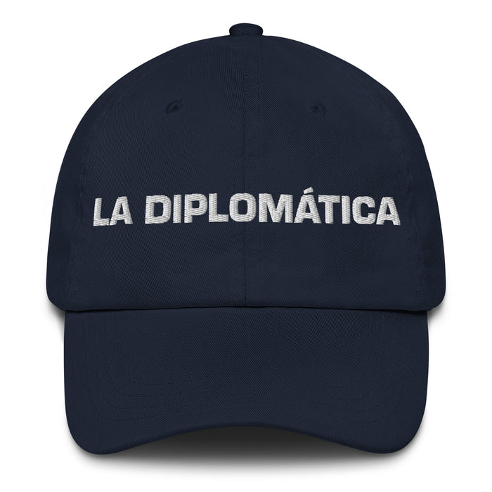 La Diplomática The Diplomat Mexican Spanish Pride Gift Regalo Dad Hat - Mexicada