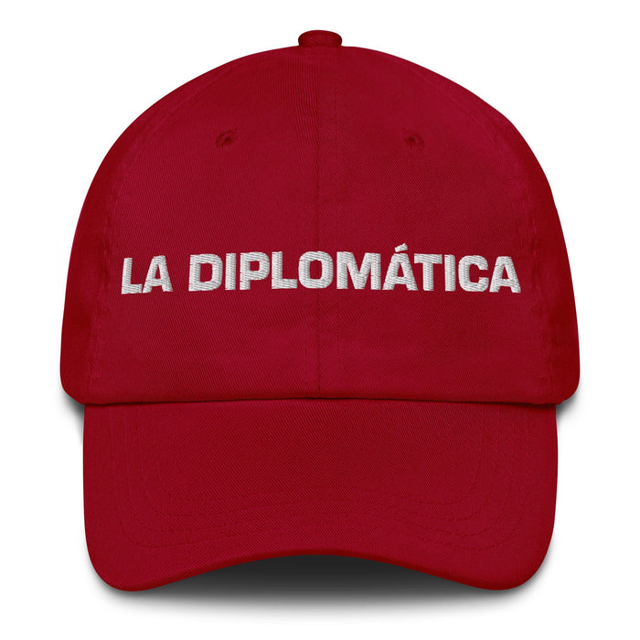 La Diplomática The Diplomat Mexican Spanish Pride Gift Regalo Dad Hat - Mexicada