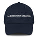 La Directora Creativa The Creative Director Mexican Spanish Pride Gift Regalo Dad Hat Mexicada Navy