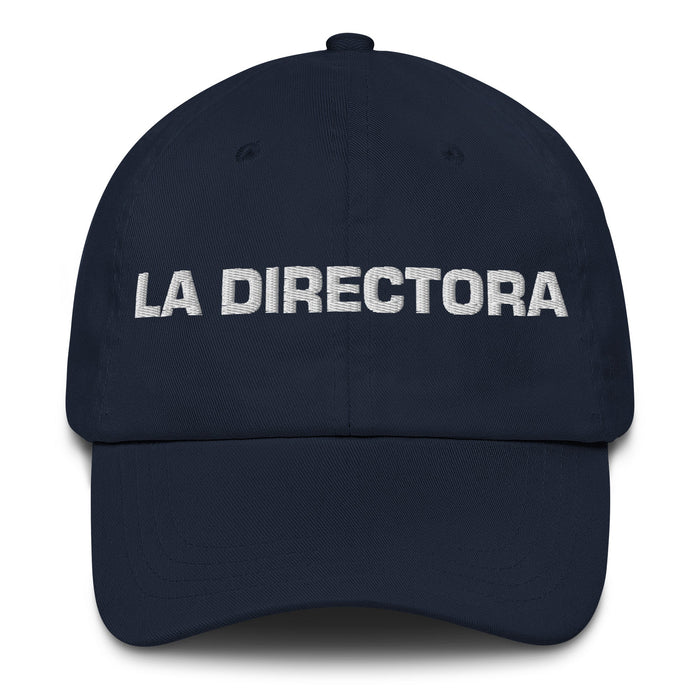 La Directora The Director Mexican Spanish Pride Gift Regalo Dad Hat - Mexicada