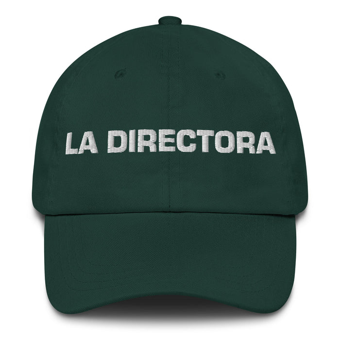 La Directora The Director Mexican Spanish Pride Gift Regalo Dad Hat - Mexicada