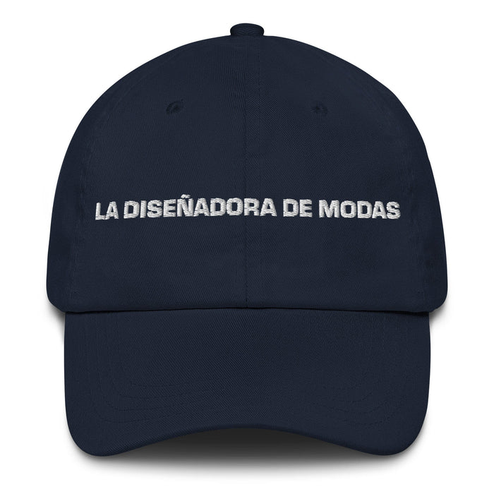 La Diseñadora De Modas The Fashion Designer Mexican Spanish Pride Gift Regalo Dad Hat Mexicada Navy