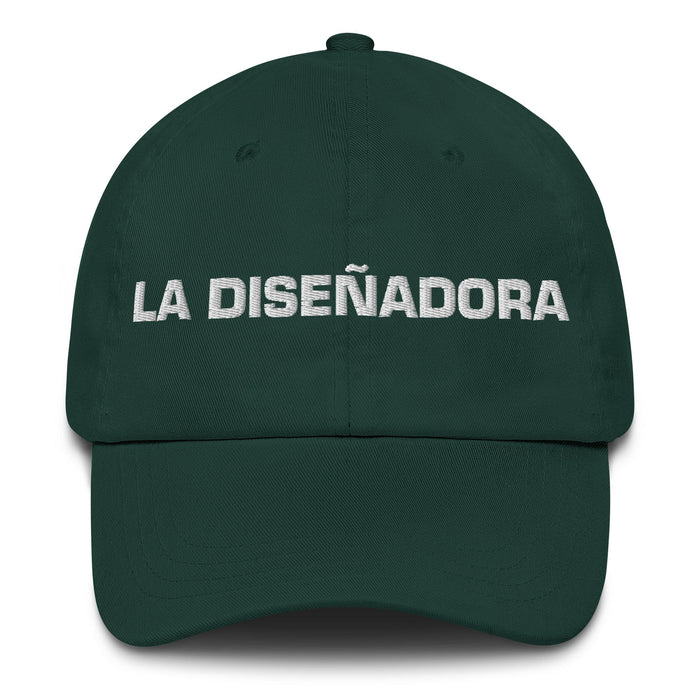 La Diseñadora The Designer Mexican Spanish Pride Gift Regalo Dad Hat - Mexicada