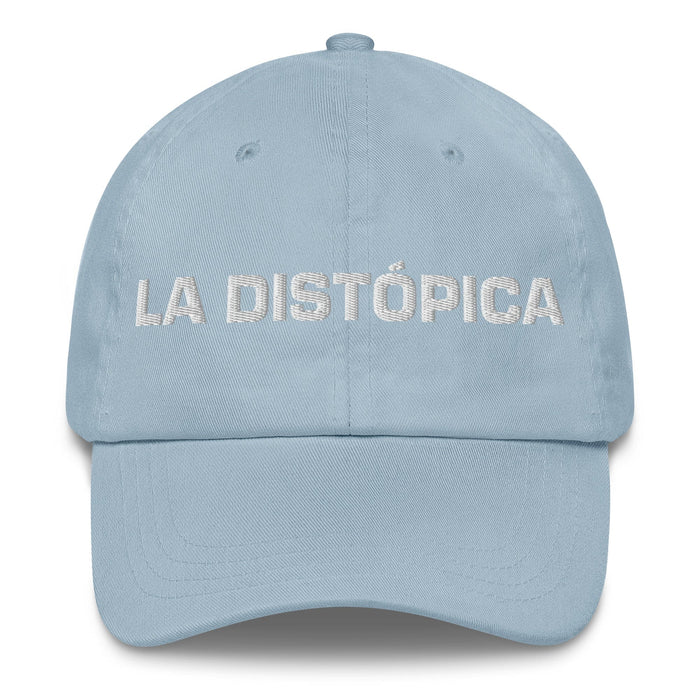 La Distópica The Dystopian Mexican Spanish Pride Gift Regalo Dad Hat Mexicada Light Blue