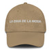 La Diva De La Moda The Fashion Diva Mexican Spanish Pride Gift Regalo Dad Hat Mexicada Khaki