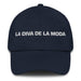 La Diva De La Moda The Fashion Diva Mexican Spanish Pride Gift Regalo Dad Hat Mexicada Navy