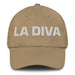 La Diva The Diva Mexican Spanish Pride Gift Regalo Dad Hat Mexicada Khaki