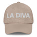 La Diva The Diva Mexican Spanish Pride Gift Regalo Dad Hat Mexicada Stone