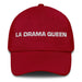 La Drama Queen The Drama Queen / The Drama King Mexican Spanish Pride Gift Regalo Dad Hat Mexicada Cranberry