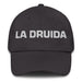 La Druida The Druid Mexican Spanish Pride Gift Regalo Dad Hat Mexicada Dark Grey