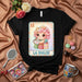 La Dulce Loteria Card T-Shirt Cute Pastel Baby Girl Sweet Treats Desserts Macarons Cake Coffee Tee Gift for Bakers and Foodies Mexicada