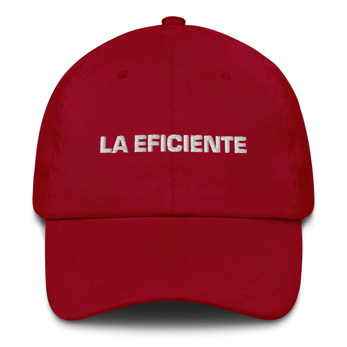 La Eficiente The Efficient One Mexican Spanish Pride Gift Regalo Dad Hat - Mexicada