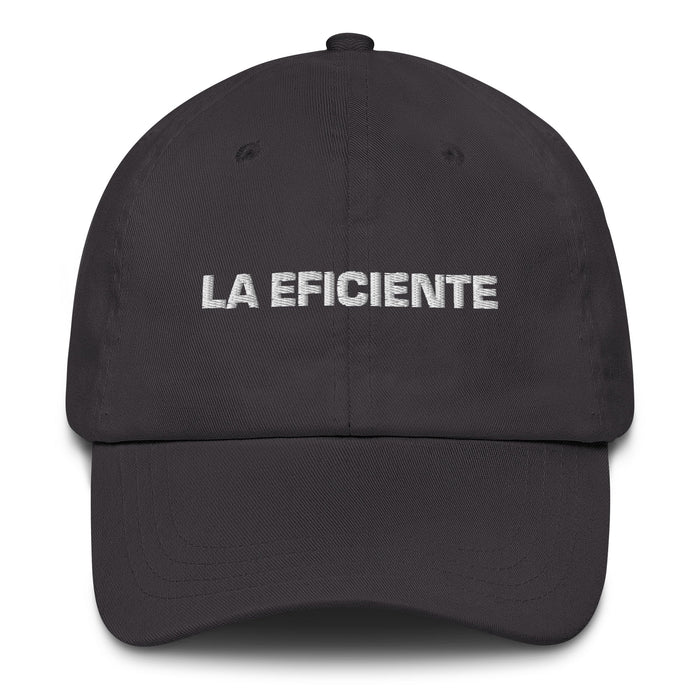 La Eficiente The Efficient One Mexican Spanish Pride Gift Regalo Dad Hat - Mexicada