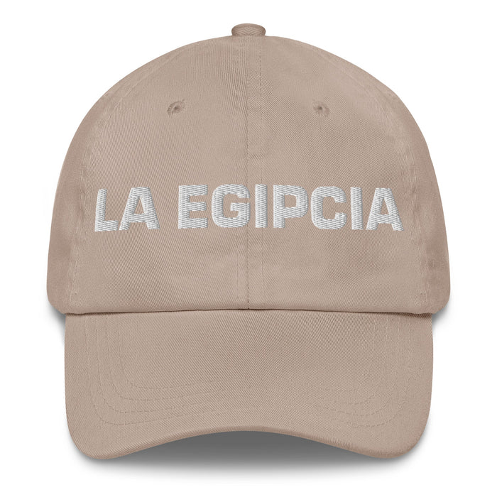 La Egipcia The Egyptian Mexican Spanish Pride Gift Regalo Dad Hat - Mexicada