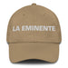 La Eminente The Eminent Mexican Spanish Pride Gift Regalo Dad Hat Mexicada Khaki