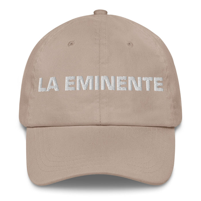 La Eminente The Eminent Mexican Spanish Pride Gift Regalo Dad Hat Mexicada Stone