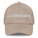 La Eminente The Eminent Mexican Spanish Pride Gift Regalo Dad Hat Mexicada Stone