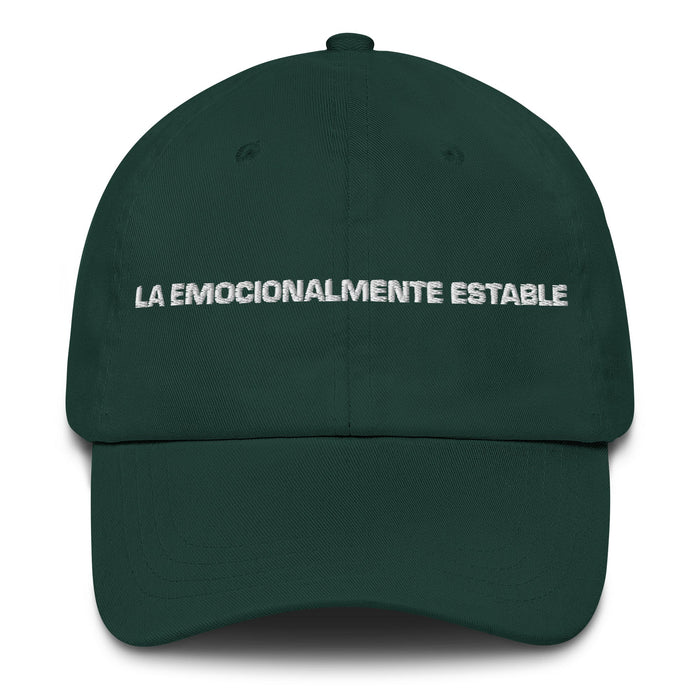 La Emocionalmente Estable The Emotionally Stable Mexican Spanish Pride Gift Regalo Dad Hat - Mexicada