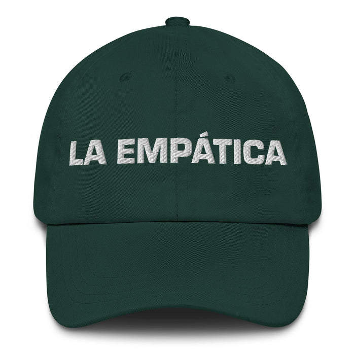 La Empática The Empathetic One Mexican Spanish Pride Gift Regalo Dad Hat - Mexicada