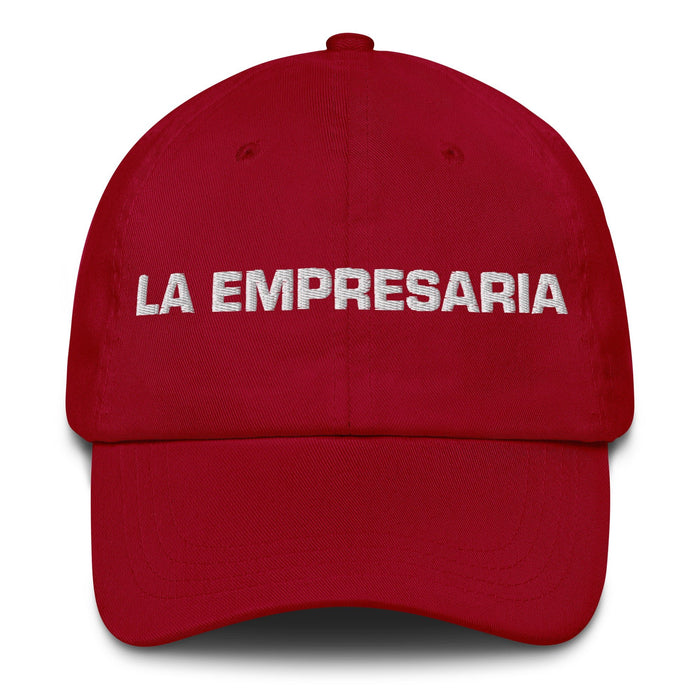 La Empresaria The Entrepreneur Mexican Spanish Pride Gift Regalo Dad Hat - Mexicada