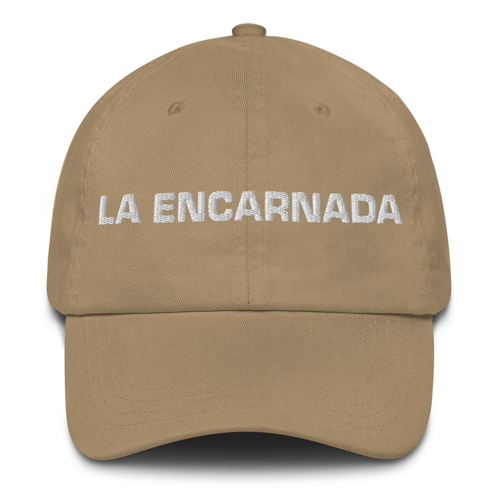 La Encarnada The Embodied One Mexican Spanish Pride Gift Regalo Dad Hat - Mexicada