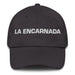 La Encarnada The Embodied One Mexican Spanish Pride Gift Regalo Dad Hat Mexicada Dark Grey