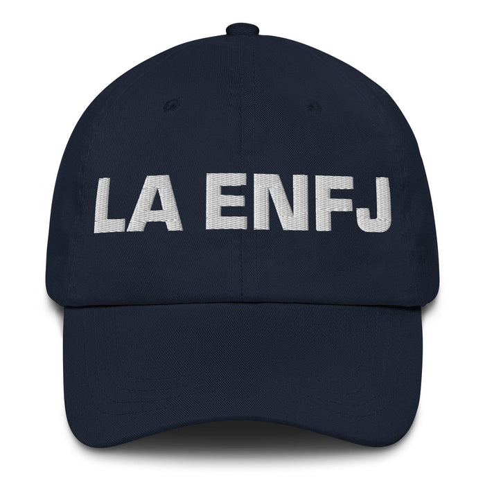 La Enfj The Protagonist Mexican Spanish Pride Gift Regalo Dad Hat Mexicada Navy