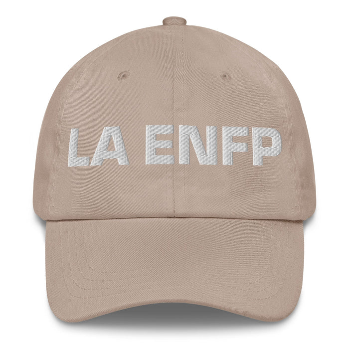 La Enfp The Campaigner MBTI Personality Mexican Spanish Pride Gift Regalo Embroidered Dad Hat Mexicada Stone