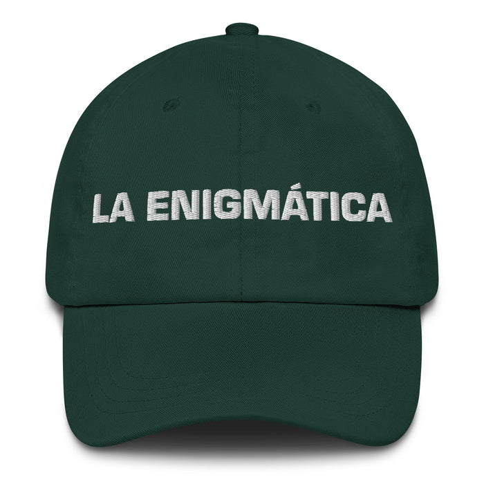 La Enigmática The Enigmatic One Mexican Spanish Pride Gift Regalo Dad Hat - Mexicada