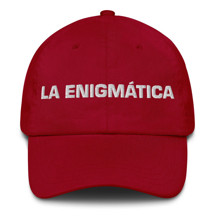 La Enigmática The Enigmatic One Mexican Spanish Pride Gift Regalo Dad Hat - Mexicada