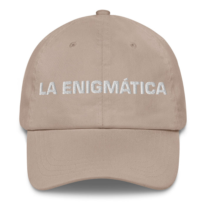 La Enigmática The Enigmatic One Mexican Spanish Pride Gift Regalo Dad Hat - Mexicada