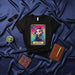 LA ENTJ Tarot Card T-Shirt, Funny Latina Mexican La Lotería Game Style Shirt, Cute Anime Cartoon Chibi Character Tee, Gifts for Women and Men with the Commander Personality Type Mexicada