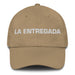 La Entregada The Dedicated One Mexican Spanish Pride Gift Regalo Dad Hat Mexicada Khaki