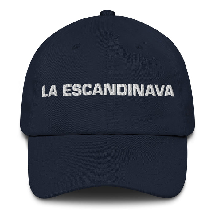 La Escandinava The Scandinavian Mexican Spanish Pride Gift Regalo Dad Hat - Mexicada