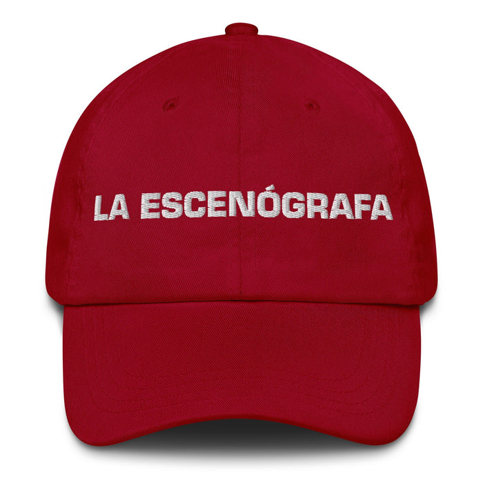 La Escenógrafa The Set Designer Mexican Spanish Pride Gift Regalo Dad Hat - Mexicada