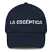 La Escéptica The Skeptic Mexican Spanish Pride Gift Regalo Dad Hat Mexicada Navy