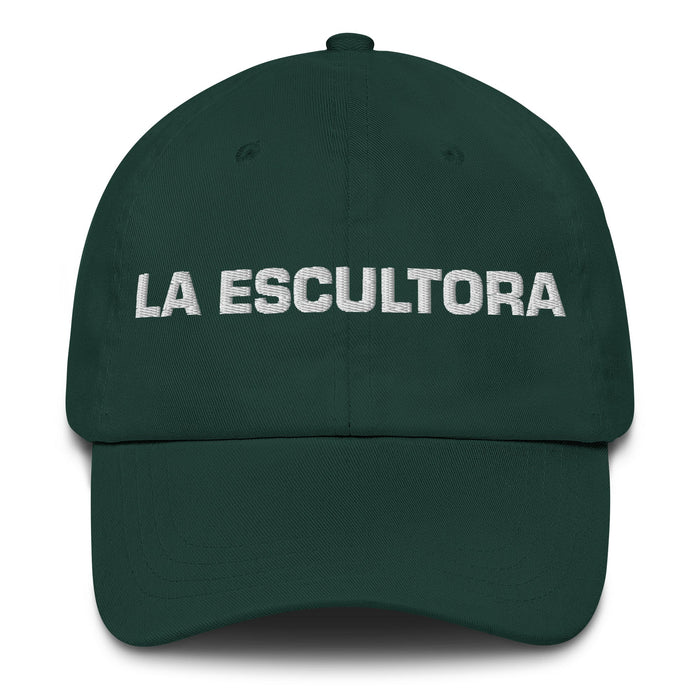 La Escultora The Sculptor Mexican Spanish Pride Gift Regalo Dad Hat - Mexicada